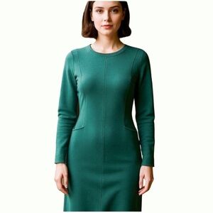 Boden Green Dress with Pockets